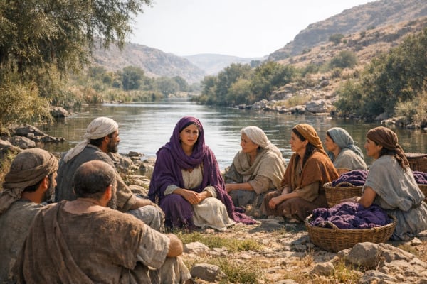Daily devotional: Lydia's Heart and Home Open to the Gospel