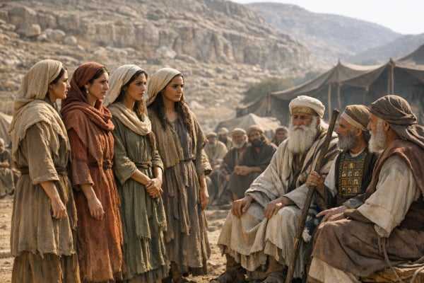 Daily devotional: Zelophehad's Daughters Demand Justice