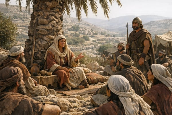 Daily devotional: Deborah's Leadership: Guiding with Wisdom