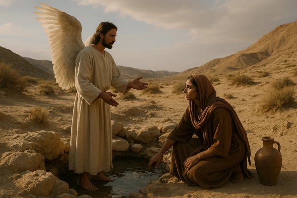 Daily devotional: Hagar's Encounter: Discovering Divine Provision