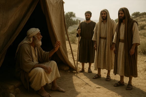 Daily devotional: Abraham's Open Tent: Welcoming the Divine