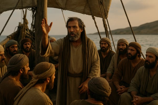Daily devotional: Trusting Leadership Amidst Life's Storms