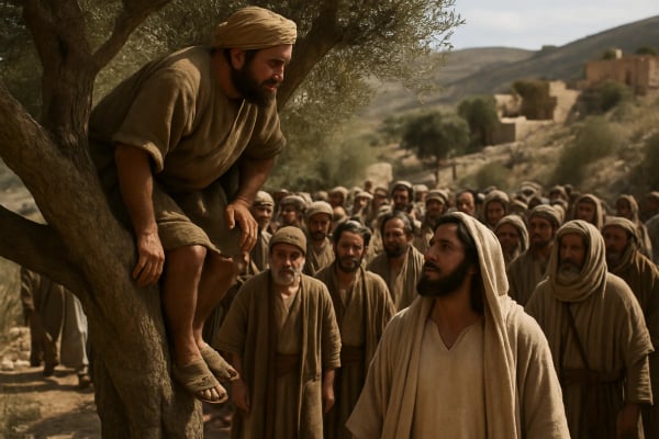 Daily devotional: Zacchaeus' Climb: Seeking Jesus from a Tree