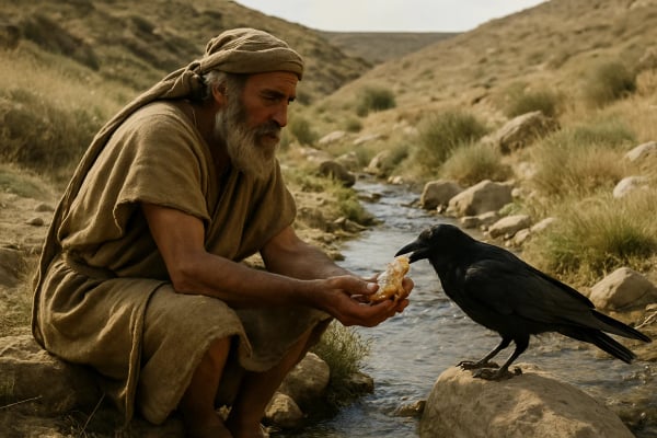 Daily devotional: Trusting God's Provision: Elijah Fed by Ravens