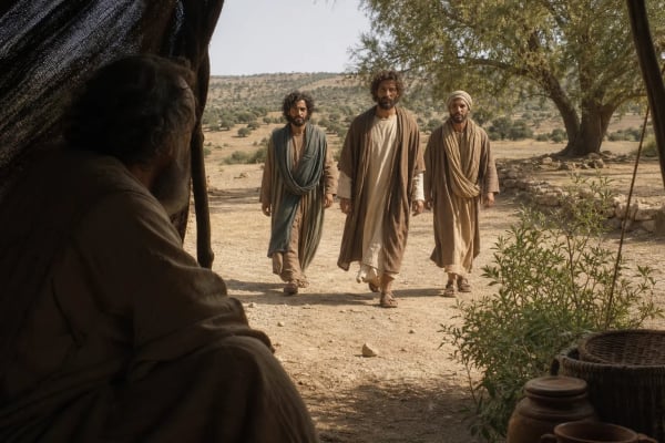 Daily devotional: Abraham Runs to Welcome the Strangers