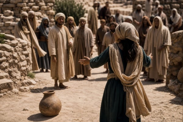 Daily devotional: She Left Her Waterpot and Spoke