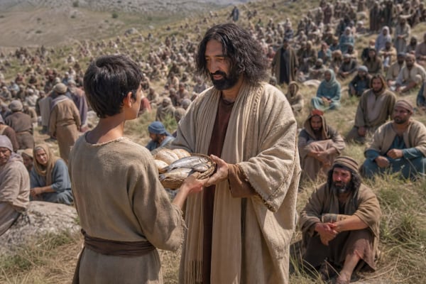 Daily devotional: A Small Lunch Placed in Jesus’ Hands