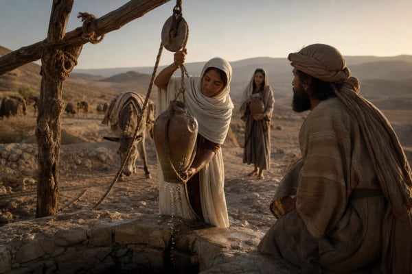 Daily devotional: Rebekah Serves the Thirsty Stranger