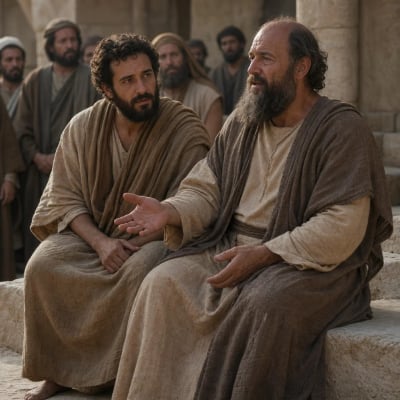 Paul commending Epaphroditus after he nearly died while bringing help from the Philippian church.