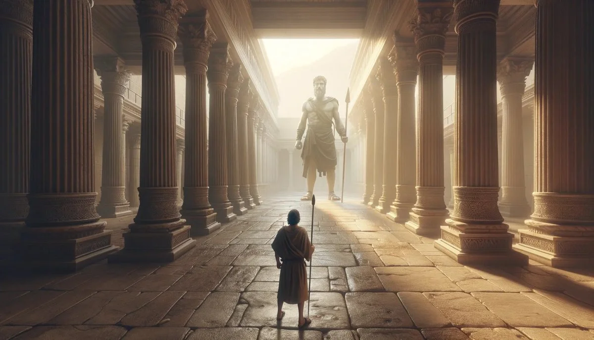 David and Goliath a Modern Battle of Faith and Courage